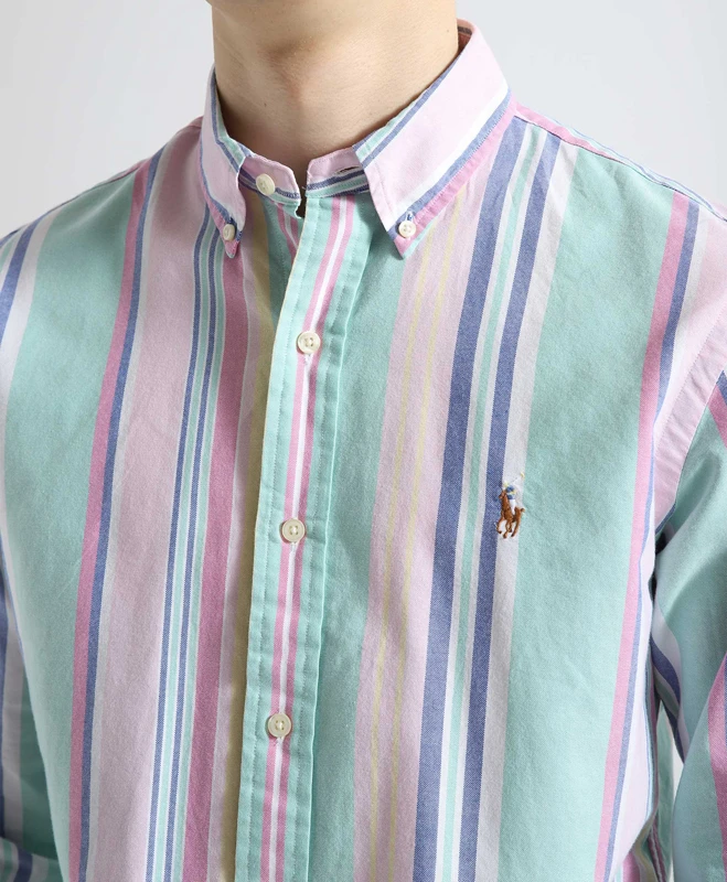 Camisa Polo Ralph Lauren Multicolor Oxford